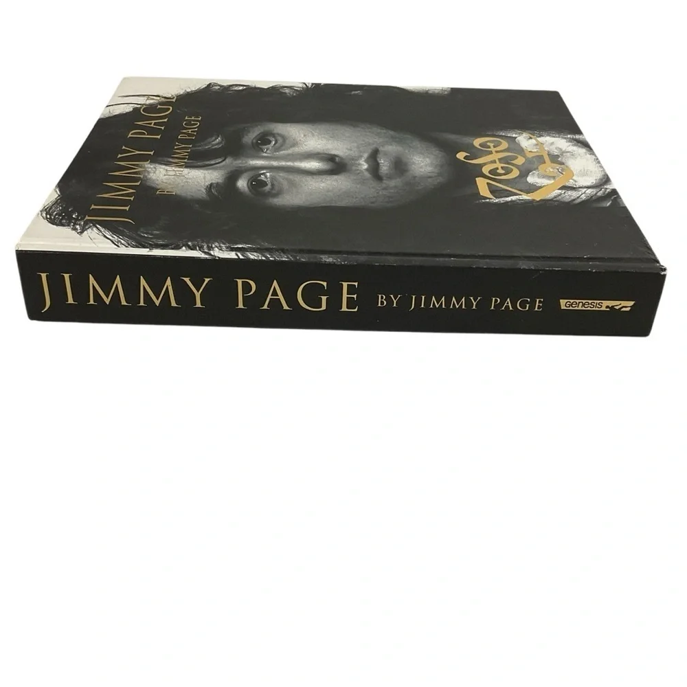 Jimmy Page by Jimmy Page Zoso Hardcover Photo Biography Genesis Publications